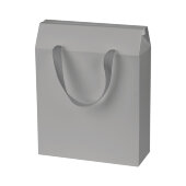 Подарочная коробка-пакет универсальная большая, серая