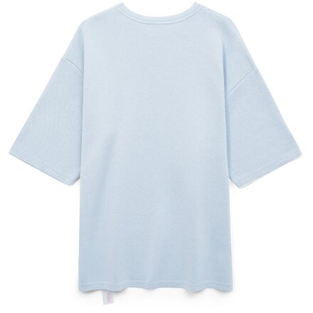 Джемпер с коротким рукавом Siluetti Volumica, светло-голубой Джемпер с коротким рукавом Siluetti Volumica, светло-голубой