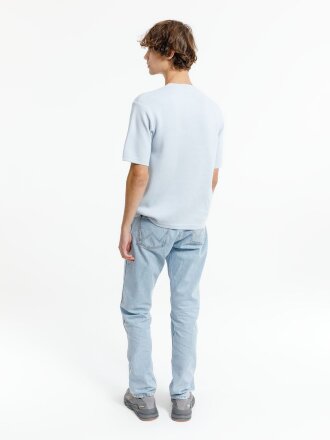 Джемпер с коротким рукавом Siluetti Volumica, светло-голубой Джемпер с коротким рукавом Siluetti Volumica, светло-голубой