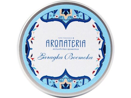 Набор: платок Арабески и свеча Загадка Востока
