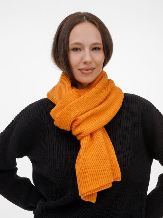 Шарф Nobilis Mono, оранжевый (абрикос) Шарф Nobilis Mono, оранжевый (абрикос)