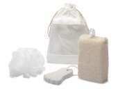 Набор Enjoy для ванны (мочалка, губка, пемза) Набор Enjoy для ванны (мочалка, губка, пемза)