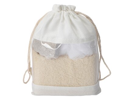 Набор Enjoy для ванны (мочалка, губка, пемза) Набор Enjoy для ванны (мочалка, губка, пемза)