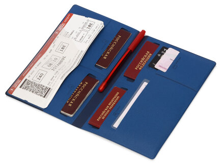 Семейный органайзер для путешествия Favor, синий Семейный органайзер для путешествия Favor, синий