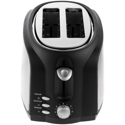 Электрический тостер Postre, серебристо-черный Электрический тостер Postre, серебристо-черный