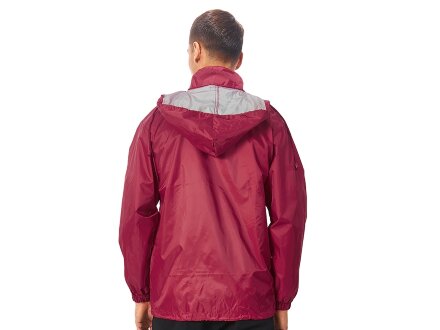 Ветровка Miami мужская с чехлом, красный Ветровка Miami мужская с чехлом, красный