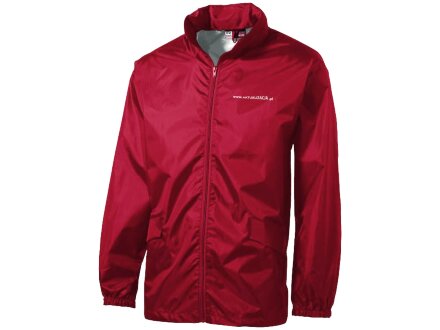Ветровка Miami мужская с чехлом, красный Ветровка Miami мужская с чехлом, красный
