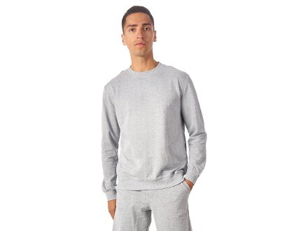 Свитшот Warsaw 220гр, унисекс, серый меланж Свитшот Warsaw 220гр, унисекс, серый меланж