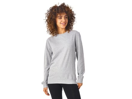 Свитшот Warsaw 220гр, унисекс, серый меланж Свитшот Warsaw 220гр, унисекс, серый меланж