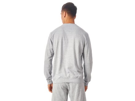 Свитшот Warsaw 220гр, унисекс, серый меланж Свитшот Warsaw 220гр, унисекс, серый меланж