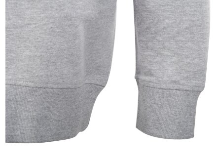 Свитшот Warsaw 220гр, унисекс, серый меланж Свитшот Warsaw 220гр, унисекс, серый меланж