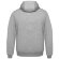 Толстовка мужская Hooded Full Zip серый меланж с нанесением логотипа