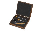 Набор аксессуаров для вина Бомонт, коричневый замочек Набор аксессуаров для вина Бомонт, коричневый замочек