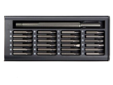 Набор отверток 24-в-1 Everybit lite, серый Набор отверток 24-в-1 Everybit lite, серый