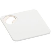 Костер с открывашкой для бутылок Bartender, белый Костер с открывашкой для бутылок Bartender, белый