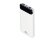 RIVACASE VA2240 (10000mAh) с дисплеем, белый, внешний аккумулятор 12/48 с нанесением логотипа