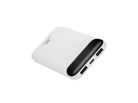 RIVACASE VA2240 (10000mAh) с дисплеем, белый, внешний аккумулятор 12/48 RIVACASE VA2240 (10000mAh) с дисплеем, белый, внешний аккумулятор 12/48