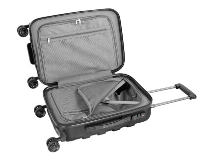 Чемодан BUGATTI Galatea, чёрный, поликарбонат / АБС-пластик, 36,5х24,5х56 см, 38 л Чемодан BUGATTI Galatea, чёрный, поликарбонат / АБС-пластик, 36,5х24,5х56 см, 38 л