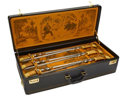 Подарочный набор Королевская охота, коричневый Подарочный набор Королевская охота, коричневый