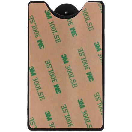 Чехол для карты на телефон Carver, черный Чехол для карты на телефон Carver, черный