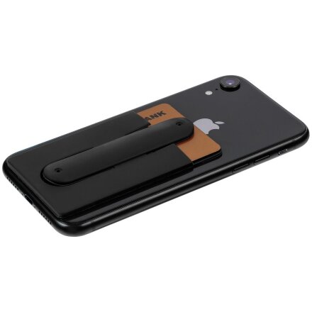 Чехол для карты на телефон Carver, черный Чехол для карты на телефон Carver, черный