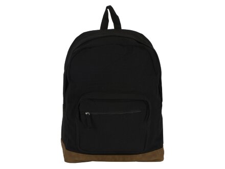 Рюкзак Shammy с эко-замшей для ноутбука 15, черный Рюкзак Shammy с эко-замшей для ноутбука 15, черный