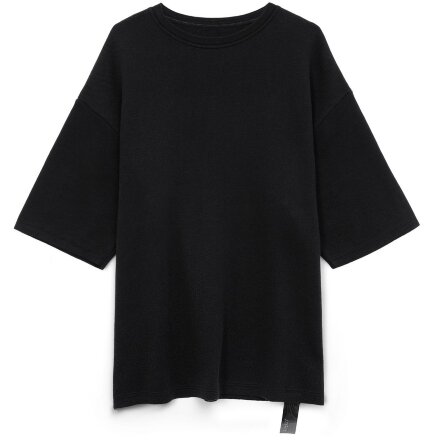 Джемпер с коротким рукавом Siluetti Volumica, черный Джемпер с коротким рукавом Siluetti Volumica, черный