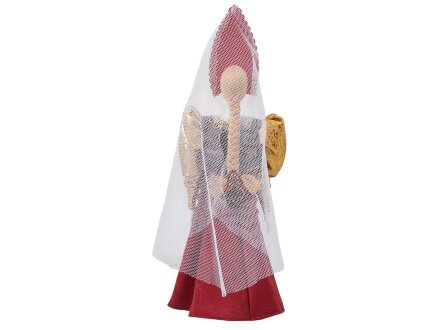 Подарочный набор: кукла фарфоровая, чай Малина с мятой, красный