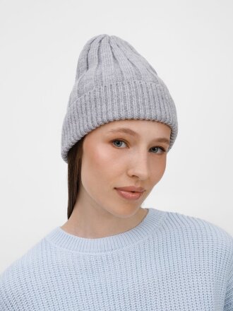 Шапка Bellish, светло-серый меланж Шапка Bellish, светло-серый меланж