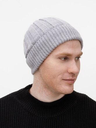 Шапка Bellish, светло-серый меланж Шапка Bellish, светло-серый меланж