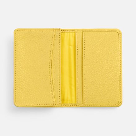 Футляр для визиток Unison, желтый Футляр для визиток Unison, желтый