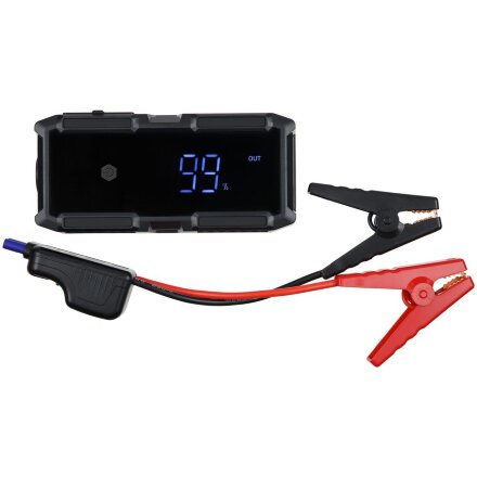 Аккумулятор с запуском двигателя Busta 16000 мАч, черный Аккумулятор с запуском двигателя Busta 16000 мАч, черный