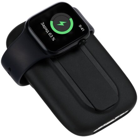 Универсальный магнитный аккумулятор Feel Motion, 5000 мАч, черный Универсальный магнитный аккумулятор Feel Motion, 5000 мАч, черный