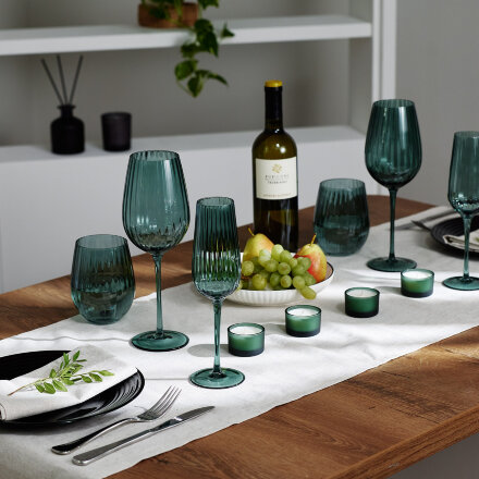 Бокал для шампанского Капри (Capri), зеленый Бокал для шампанского Капри (Capri), зеленый