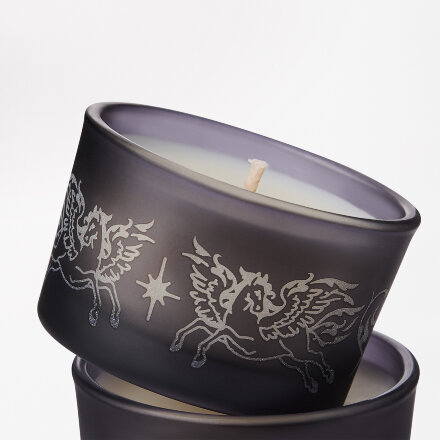 Набор ароматических свечей Sento, зеленый