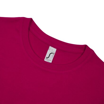 Футболка женская Regent Women, ярко-розовая (фуксия) Футболка женская Regent Women, ярко-розовая (фуксия)