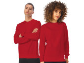 Свитшот Warsaw 220гр, унисекс, красный Свитшот Warsaw 220гр, унисекс, красный