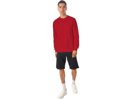 Свитшот Warsaw 220гр, унисекс, красный Свитшот Warsaw 220гр, унисекс, красный