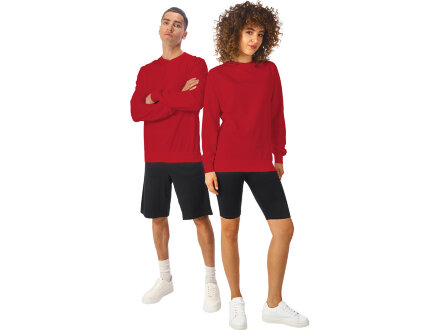 Свитшот Warsaw 220гр, унисекс, красный Свитшот Warsaw 220гр, унисекс, красный