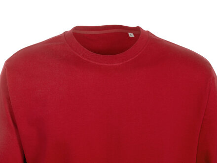 Свитшот Warsaw 220гр, унисекс, красный Свитшот Warsaw 220гр, унисекс, красный