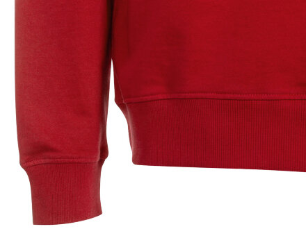 Свитшот Warsaw 220гр, унисекс, красный Свитшот Warsaw 220гр, унисекс, красный