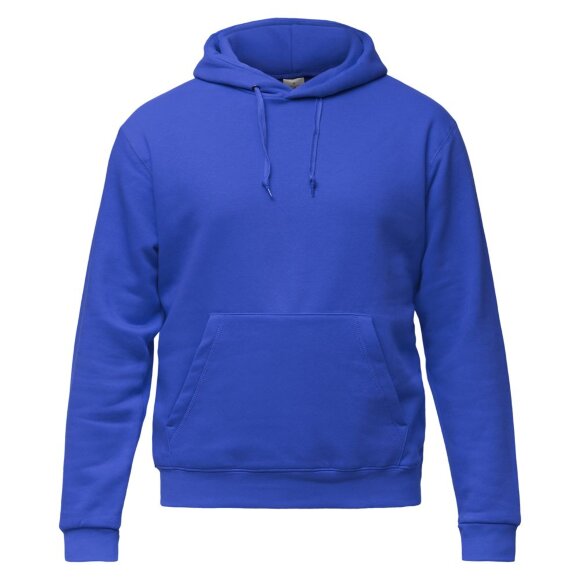 Толстовка Hooded, ярко-синяя с нанесением логотипа