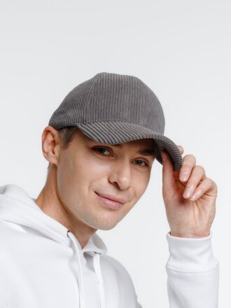 Бейсболка Soft Core, серая Бейсболка Soft Core, серая