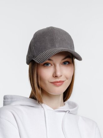 Бейсболка Soft Core, серая Бейсболка Soft Core, серая