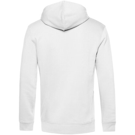 Толстовка с капюшоном унисекс BNC Inspire (Organic), белая Толстовка с капюшоном унисекс BNC Inspire (Organic), белая