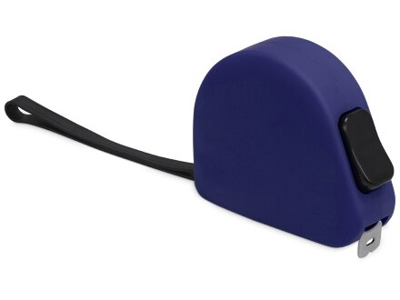 Рулетка 3м Meter, софт-тач, темно-синий Рулетка 3м Meter, софт-тач, темно-синий