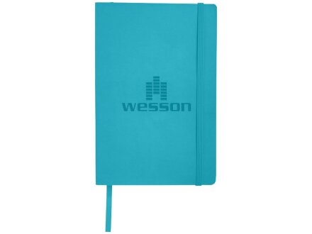 Классический блокнот А5 с мягкой обложкой, светло-синий Классический блокнот А5 с мягкой обложкой, светло-синий