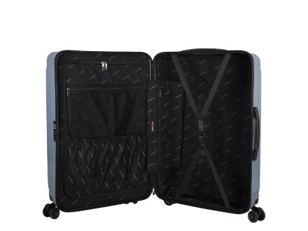 Чемодан Eberhart Craft большой L поликарбонат синий графит 08C-016-428