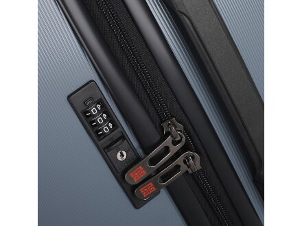 Чемодан Eberhart Craft большой L поликарбонат синий графит 08C-016-428