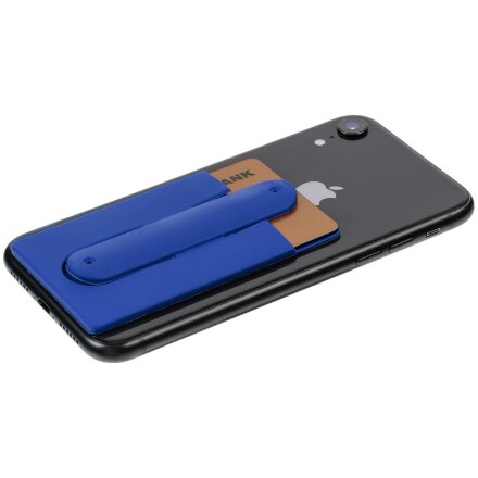 Чехол для карты на телефон Carver, синий Чехол для карты на телефон Carver, синий